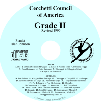 Grade 2 CD Label