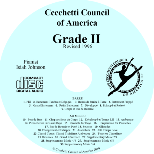 Grade 2 CD Label