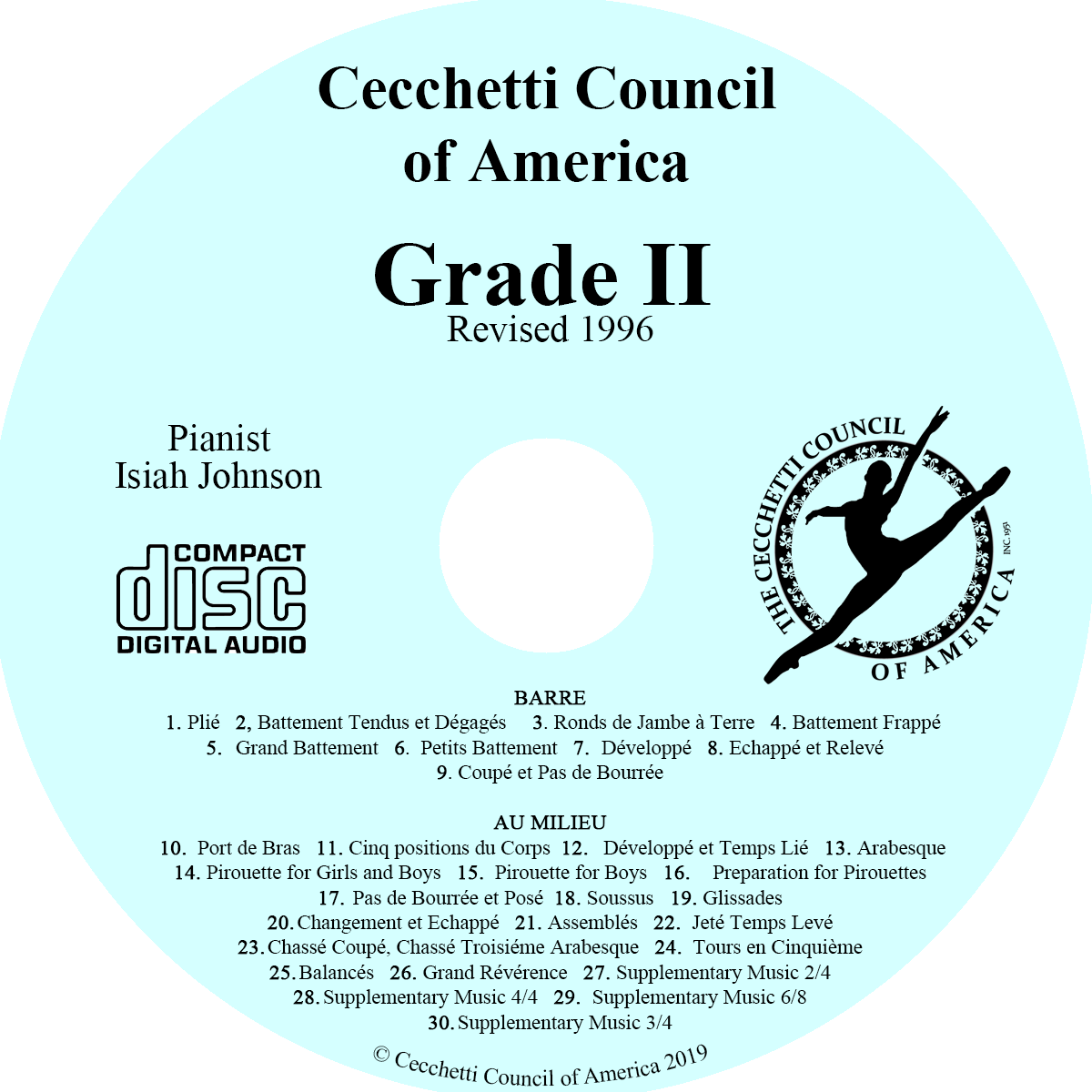 Grade II CD - Cecchetti Council of America