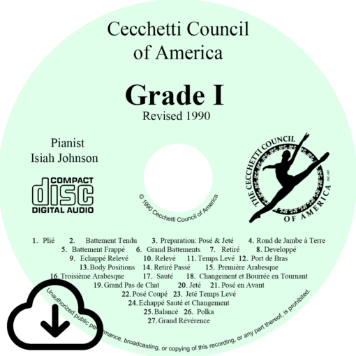 Grade 1 CD digital-download