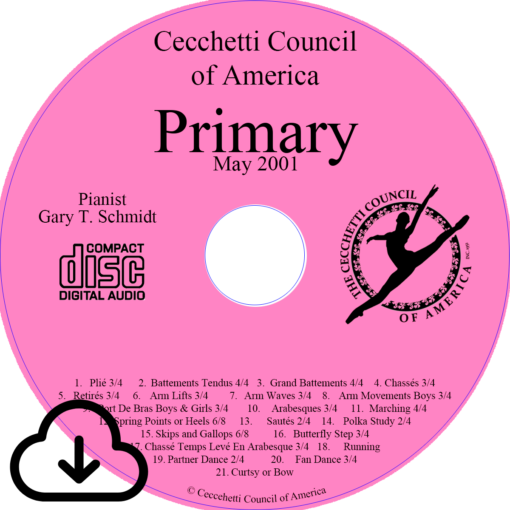 Primary I CD Digital Download