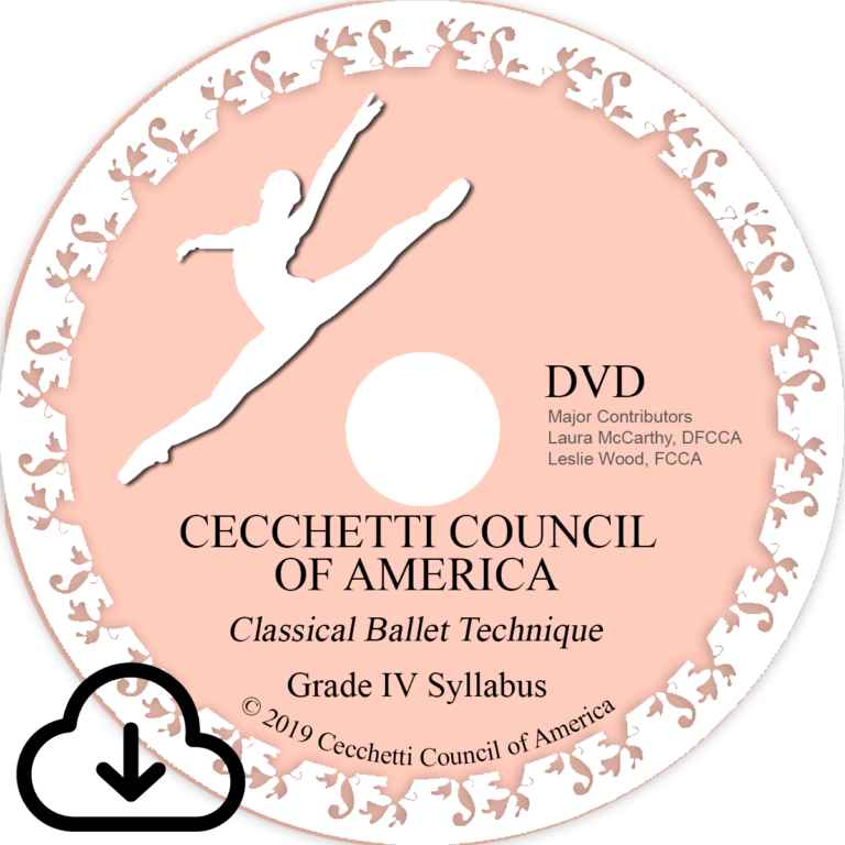 Grade IV DVD (Digital Download) Cecchetti Council of America